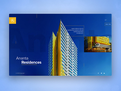 Ananta - Real Estate Landing Page