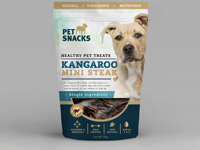 Packaging for Pet Snacks design graphic design typography