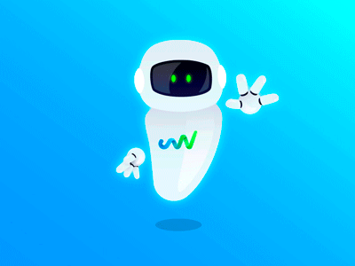 digital characters 6 doodle hello muan robot white