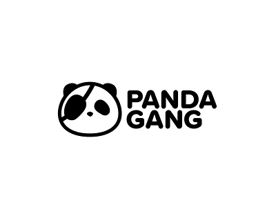 Day 3 - PANDA band gang illustration leovela logo mark muanart panda pirate scarf