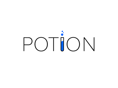 Day 34 - Potion dailylogochallange fluid lettering liquid logo logos potion