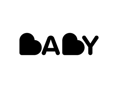 Day 36 - BabyLove b baby dailylogochallange heart logo logos love