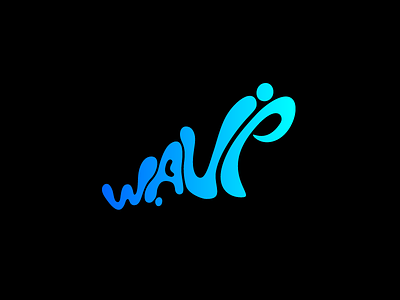Day 42 - Wave color dailylogochallange fluid gradient logo logos ocean water wave