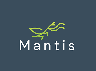 Mantis art branding design flat graphic design illustration illustrator logo minimal vector