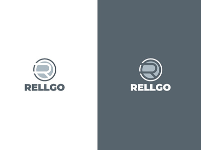 RELLGO art branding design flat graphic design illustrator logo minimal typography vector