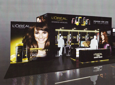 L'Oréal branding design graphic design