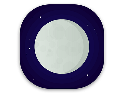 DAILY UI 005: App Icon app dailyui logo moon phases