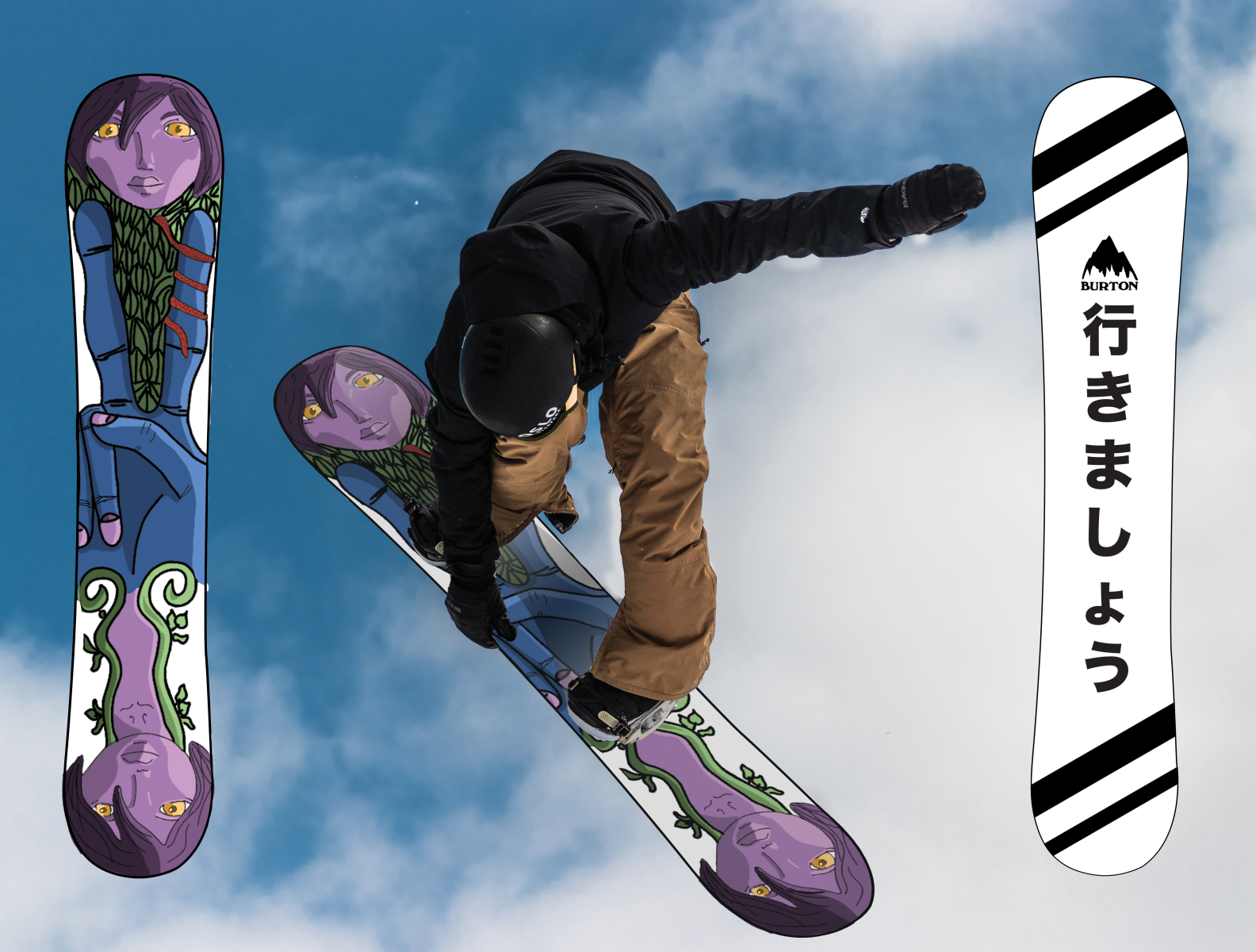 Shred Some POW Brah by Sarah Jane Atkinson on Dribbble