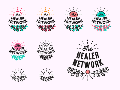 The Healer Network / Logo Process