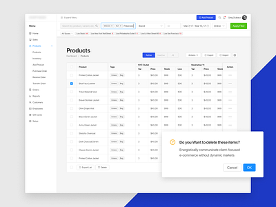 Dashboard POS by Greg Dlubacz redesigned with Ant Design UI Kit angular ant antdesign component component library dashboard e commerce figma library pos react reactjs uikit vue
