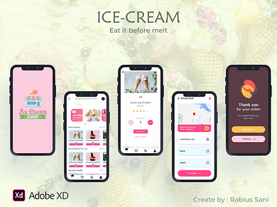 Online Ice-Cream Shop