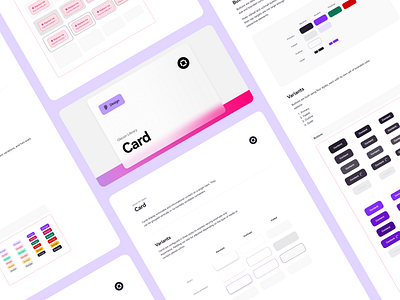 Card Component components design designsystem designtoken mobile app nativeapp productdesign ui ux