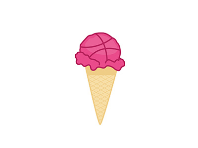 First Shot cone design first shot icecream icon