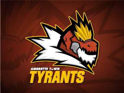 Pokemon Logo: Tyrantrum art branding design free throw graphic design illustration logo pokemon shot sports wip