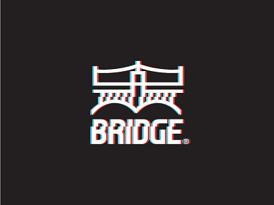 Bridge Glitch agency arizona branding bridge free throw logo phoenix shot tempe