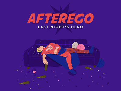 Afterego drawing graphicdesign illustration photoshop sketch superhero
