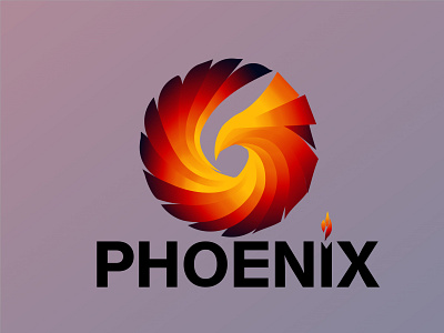 PHOENIX graphic design ill illustration logo