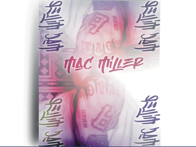Long live the Mac album branding cover design graphic design hiphop mac miller merchandise music rap trending trendy typography vector