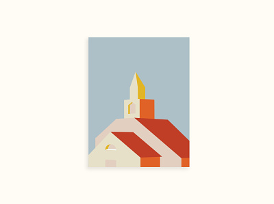 Church Illustration adobe illustrator colors design illustration lines vector