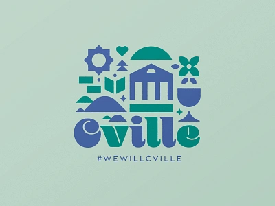 #wewillcville charity coasters illustration t shirts