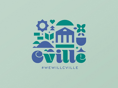 #wewillcville charity coasters illustration t shirts