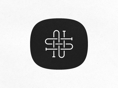 Monogram 2 logo monogram squoval