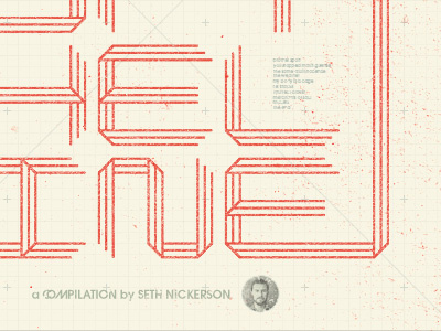 End of the Line compilation designers.mx mix music typography