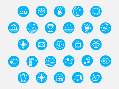 USPS Stamp Series Icons