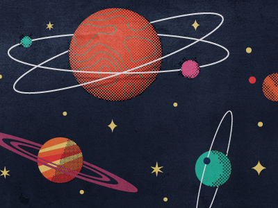 Watching the Planets by Seth Nickerson on Dribbble