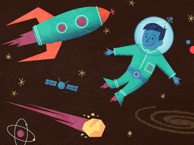 Space Oddities by Seth Nickerson on Dribbble