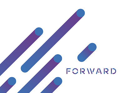 Forward branding lettering