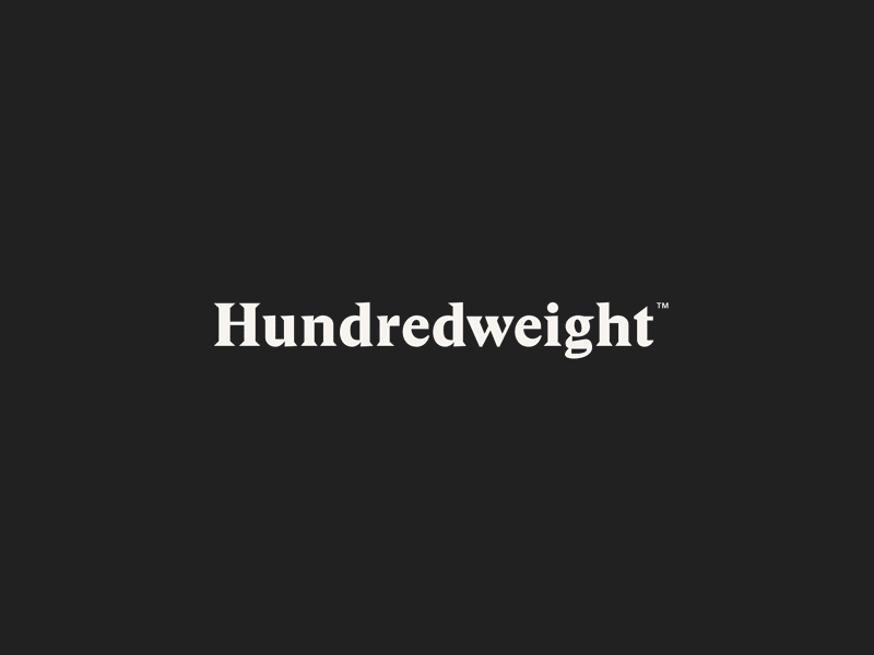 Introducing Hundredweight
