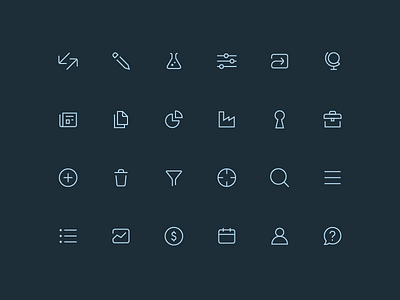 Finance Icons icon set