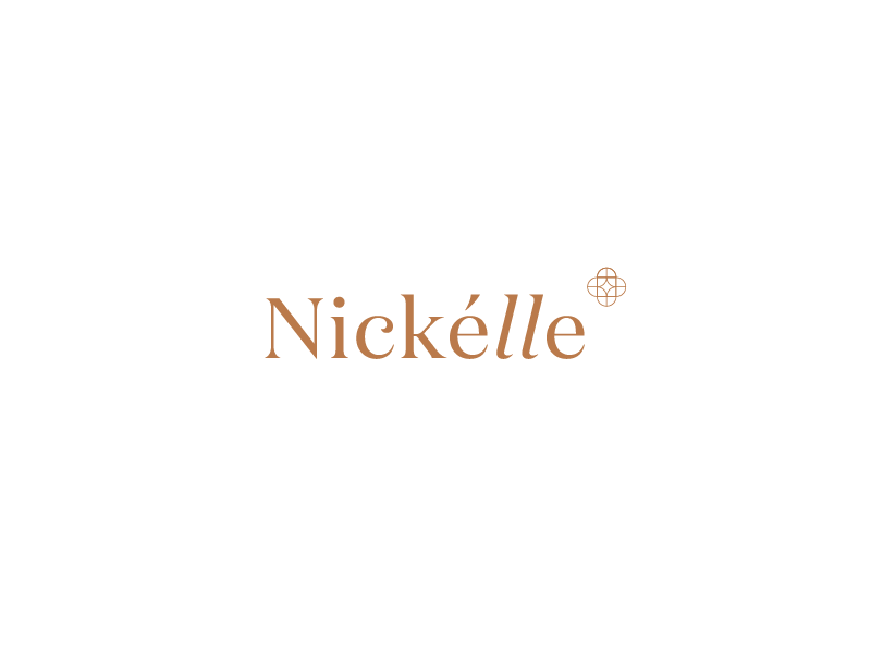 Nickélle branding identity logo pattern