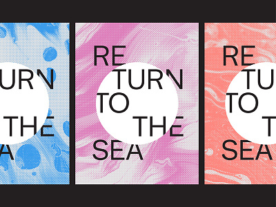 Return to the Sea editorial type typography