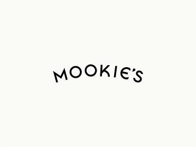 Mookie's cookies food ice cream truck wordmark