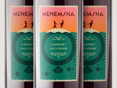 Menemsha Cabernet Label cabernet sauvignon label wine