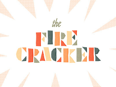 Firecracker editorial type