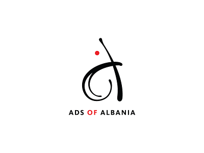 Ads Of Albania Proposal caligraphy design logo