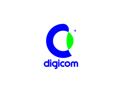 Digicom Proposal branding business design identity logo rebranding simplicity typography vector vivid