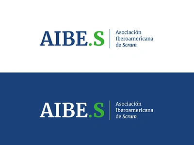 AIBE.ES logo concept certifications education flat fresh illustration logo modern scrum simple