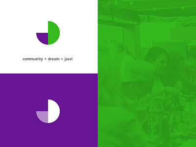 Jasvi application logo concept app community dream fresh j latin logo logo design logotype work shapes wip work in process