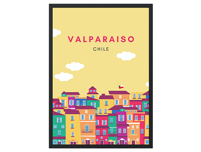Valparaiso, Chile | Travel Poster