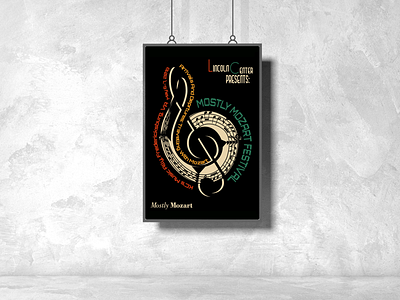 Concert Poster adobe illustrator concert poster graphic design mostly mozart poster design promotion material design