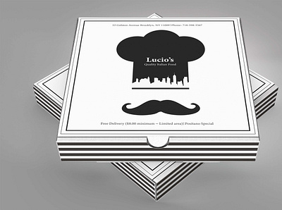 Pizza Box Design branding branding and identity graphic design identity italian italy packaging design pizza pizza box pizza box design rebranding restaurant