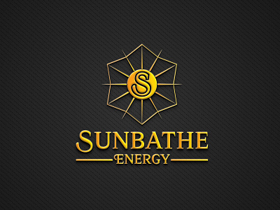 SUNBATHE ENERGY LOGO DESIGN abstract logo emblem logo graphic design logo minimalist logo wordmark logo