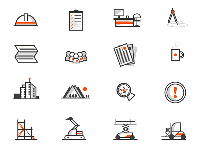 Work, Office, Workers Icons icons office site sustainability vector work workers