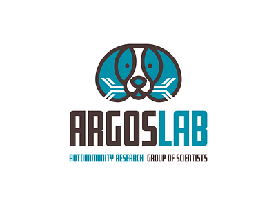 Argos Lab - Option 2 branding dog logo design