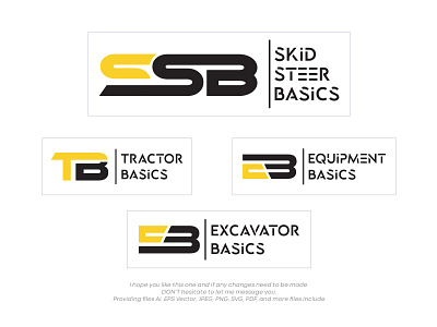 S SB letter 
monogram logo