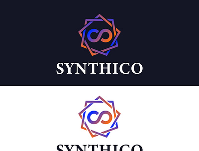 Synthico 8 typography logo